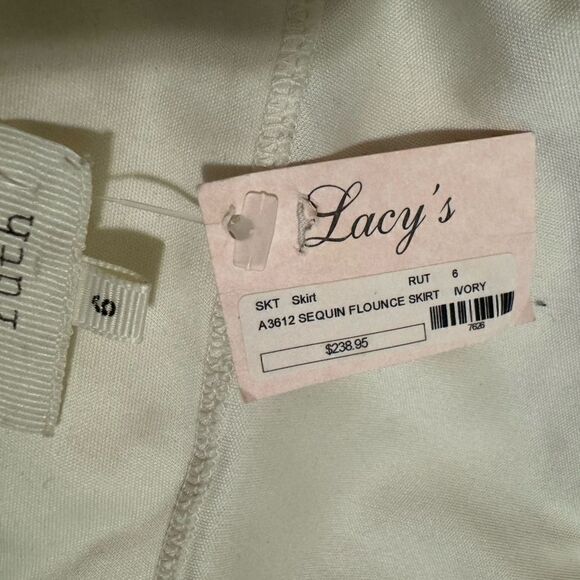 Ruth by Anthropologie Sequin Cream Skirt - Picture 4 of 4